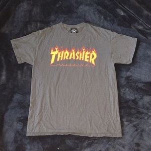 Grey Thrasher short-sleeved shirt